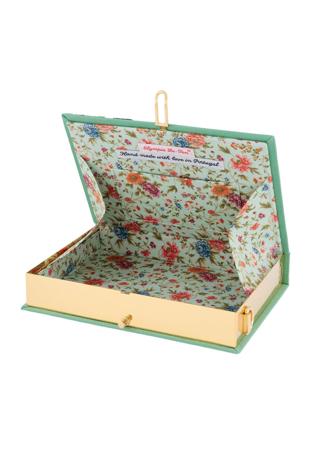 Pina Colada Strapped Book Clutch Bag
