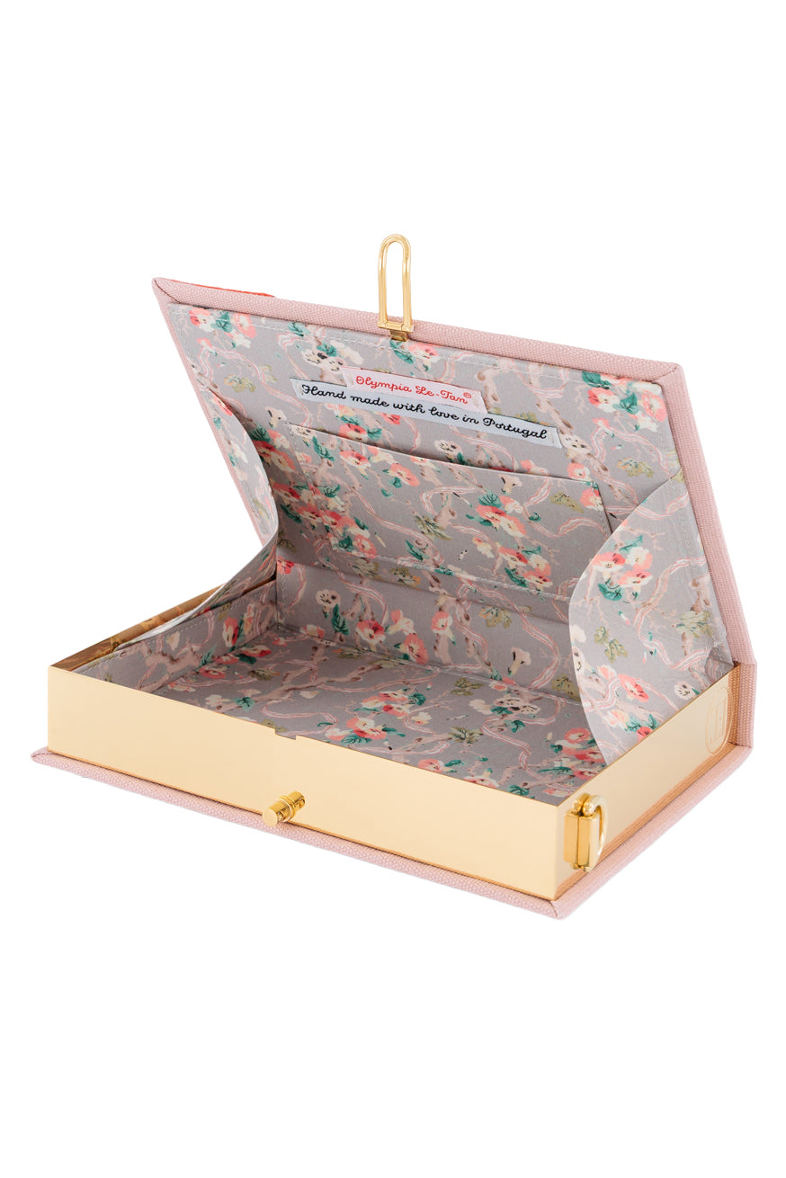  Gin And Tonic Crossbody Book Clutch Bag-PINK-HANDBAGCLUTCHES-OLYMPIA LE TAN 