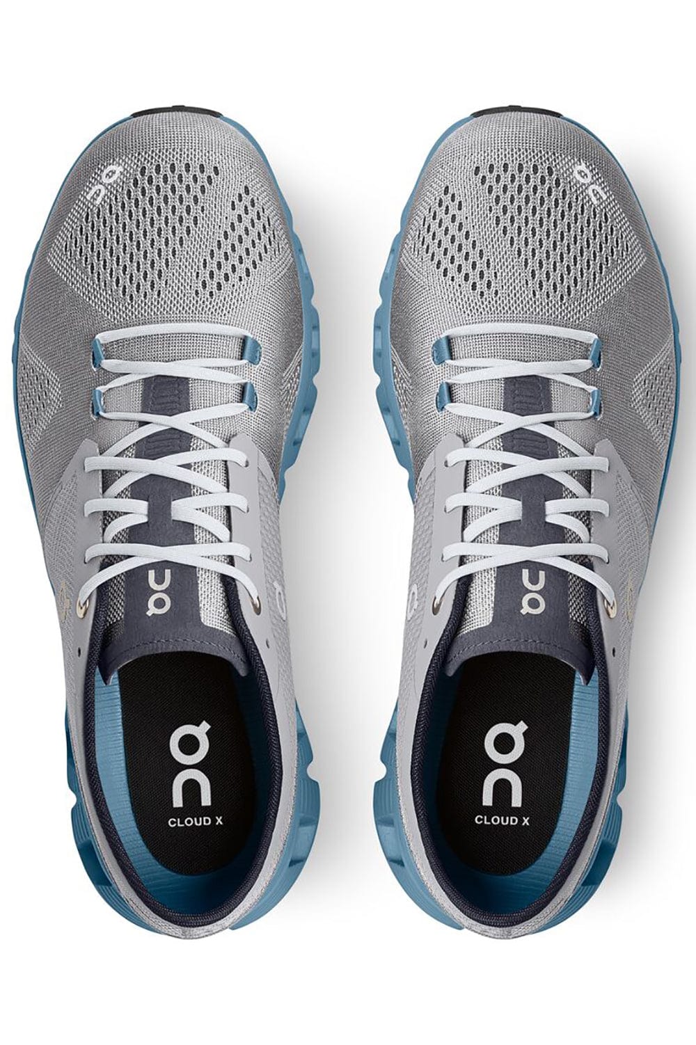 ON RUNNING-Men's Cloud X Running Shoe - Alloy-