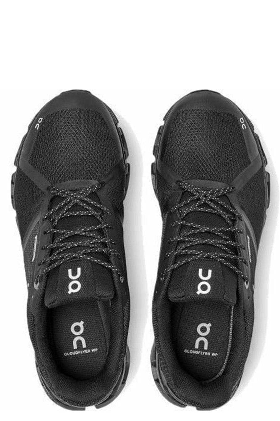 ON RUNNING-Cloudflyer Waterproof Running Shoe-BLACK