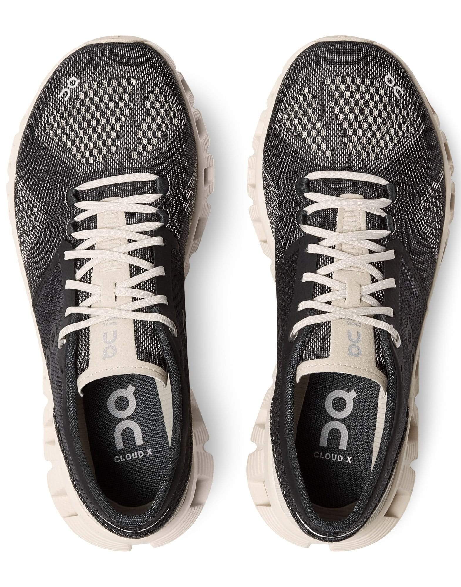 ON RUNNING-Cloud X Running Shoe - Black/Pearl-