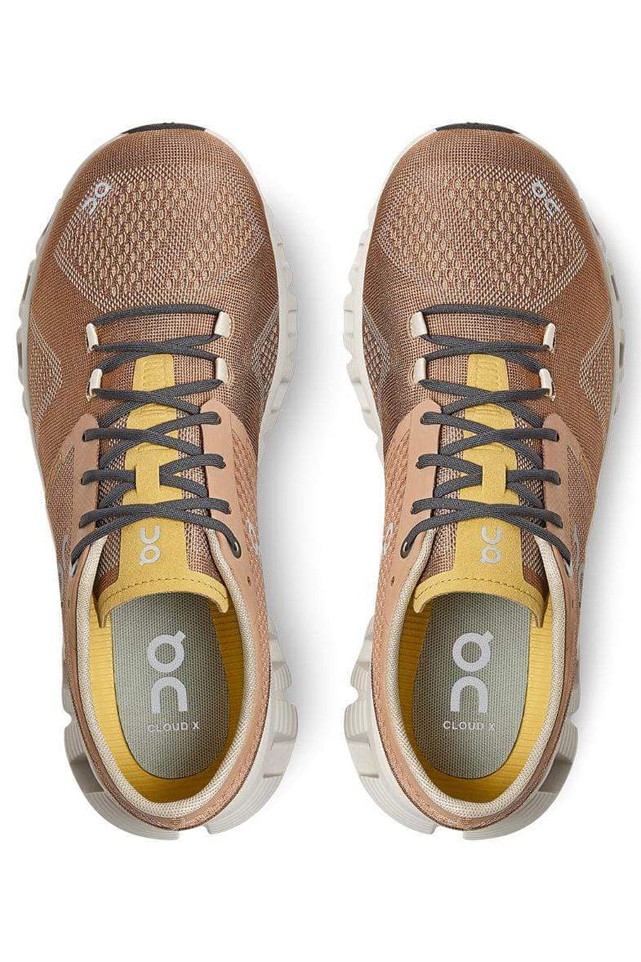 ON RUNNING-Cloud X Running Shoe - Mocha/Sand-