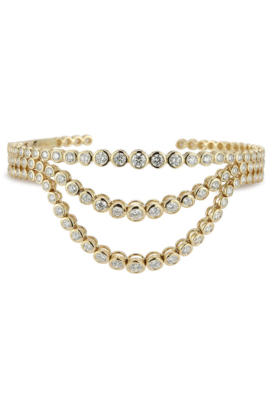 ONDYN-Rayonner Bracelet-YELLOW GOLD
