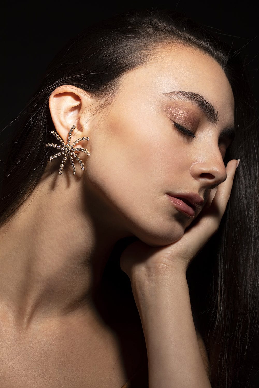 ONDYN-Big Bang Earrings-YELLOW GOLD