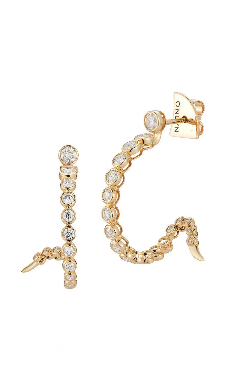 Continuum Hoop Earrings-YELLOW GOLD-JEWELRYFINE JEWELEARRING-ONDYN