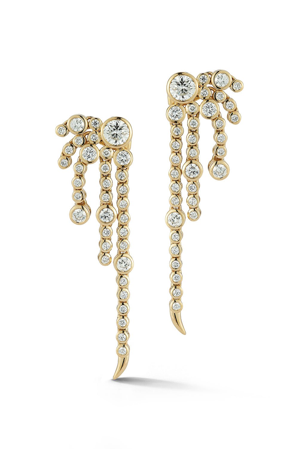 ONDYN-Grand Flash Earrings-YELLOW GOLD