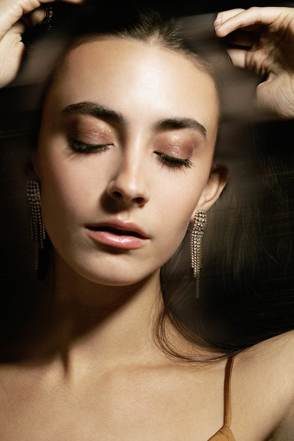 ONDYN-Grand Illumine Earrings-YELLOW GOLD