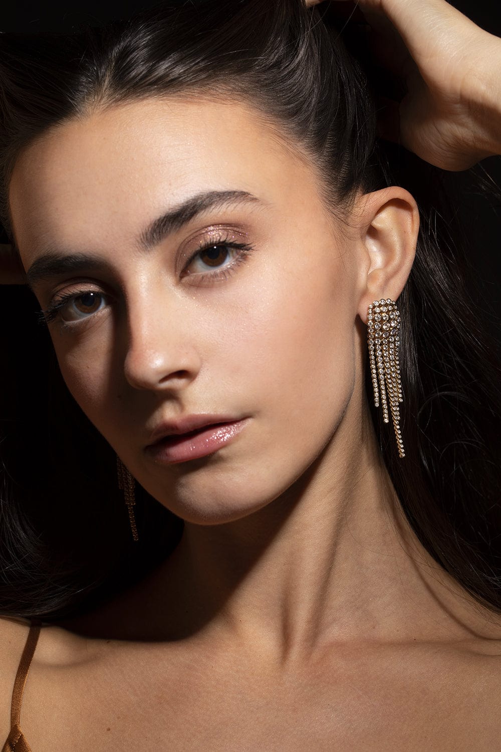 ONDYN-Grand Illumine Earrings-YELLOW GOLD