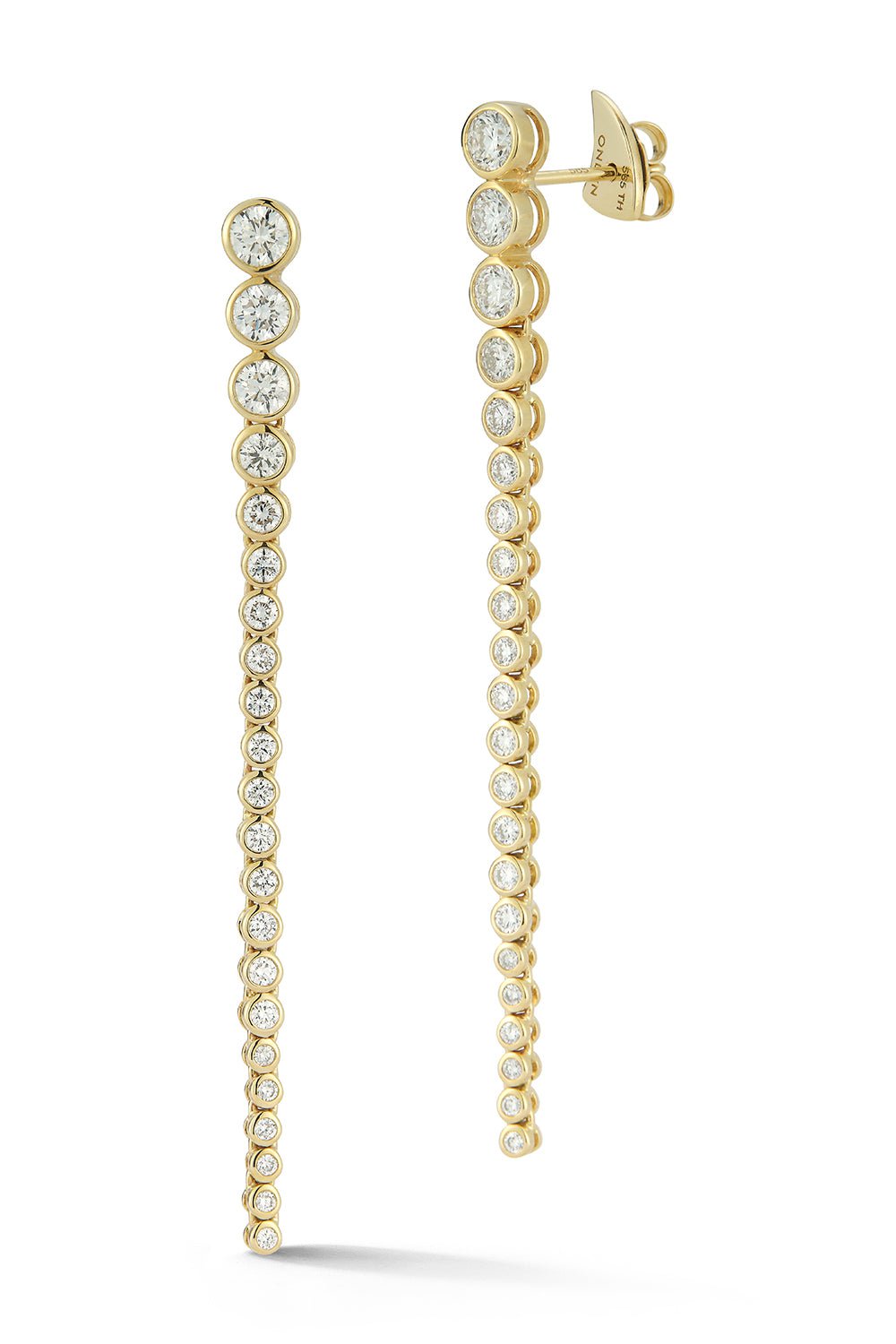 ONDYN-Imperial Continuum Earrings-YELLOW GOLD