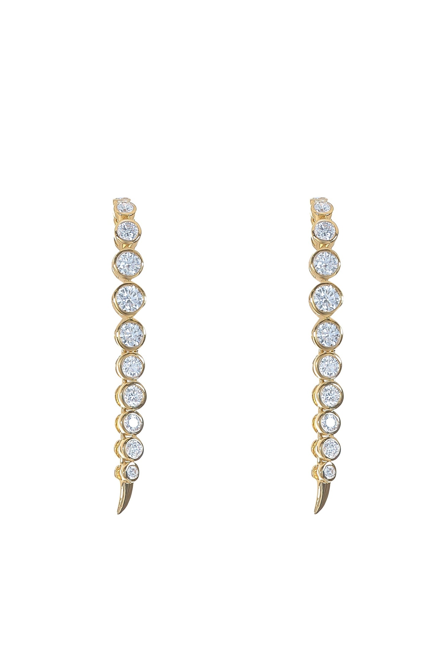ONDYN-River Earrings-YELLOW GOLD