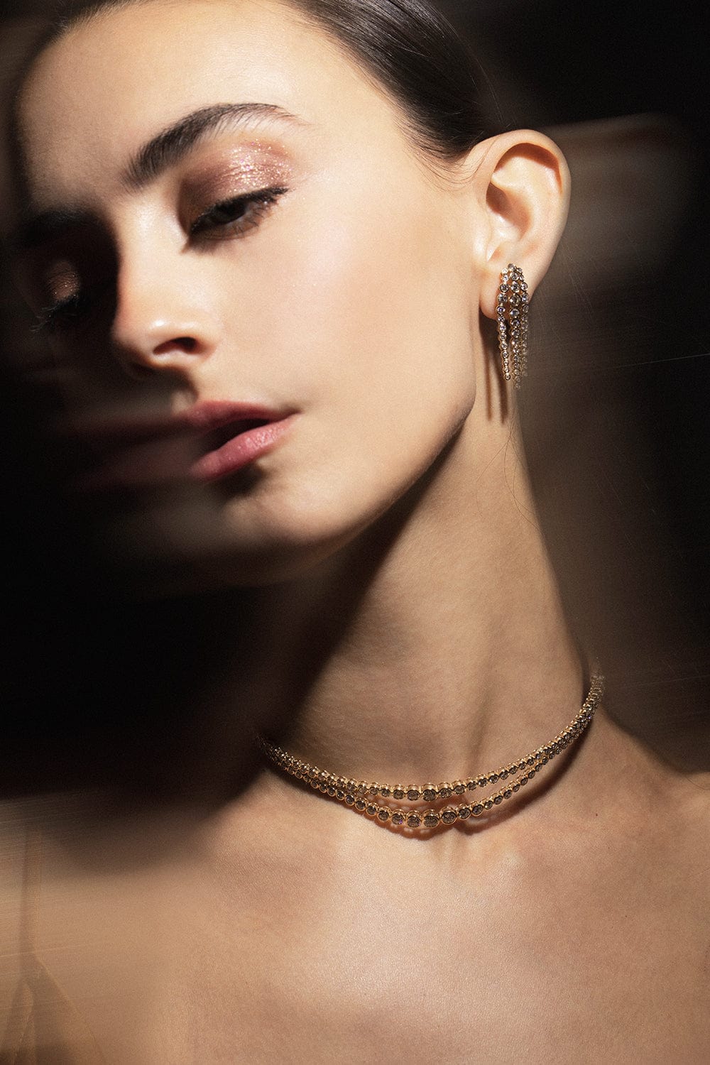 ONDYN-Small Illumine Earrings-YELLOW GOLD