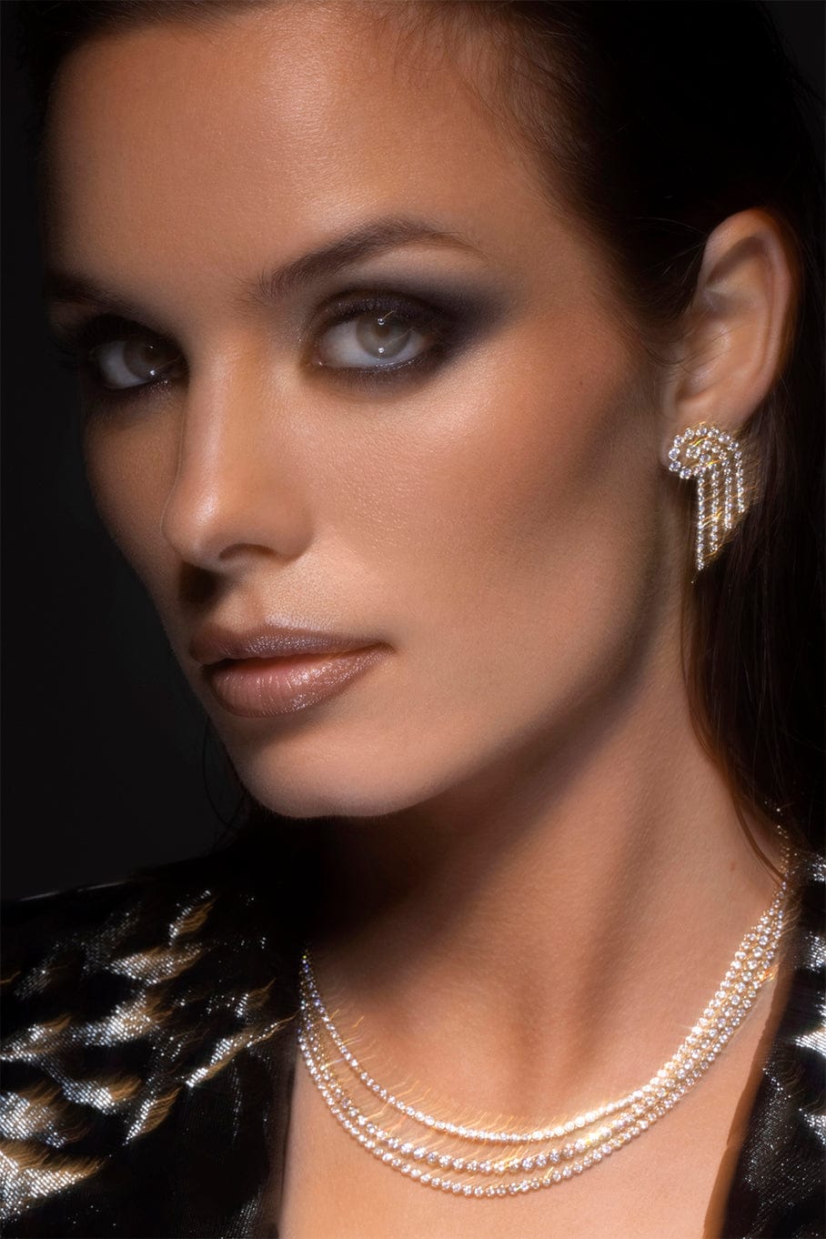 ONDYN-Sparkler Earrings-YELLOW GOLD