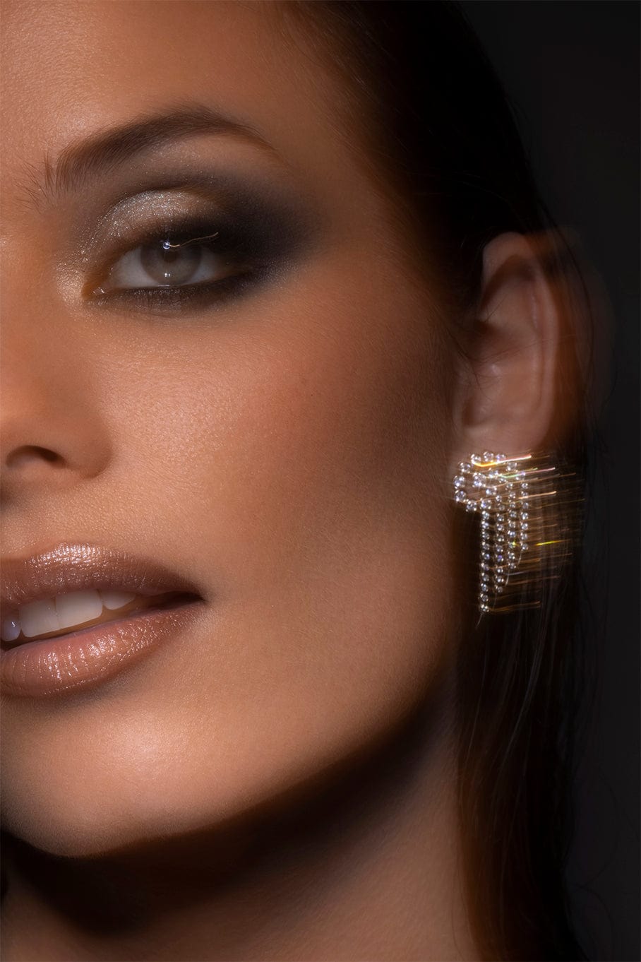 ONDYN-Sparkler Earrings-YELLOW GOLD