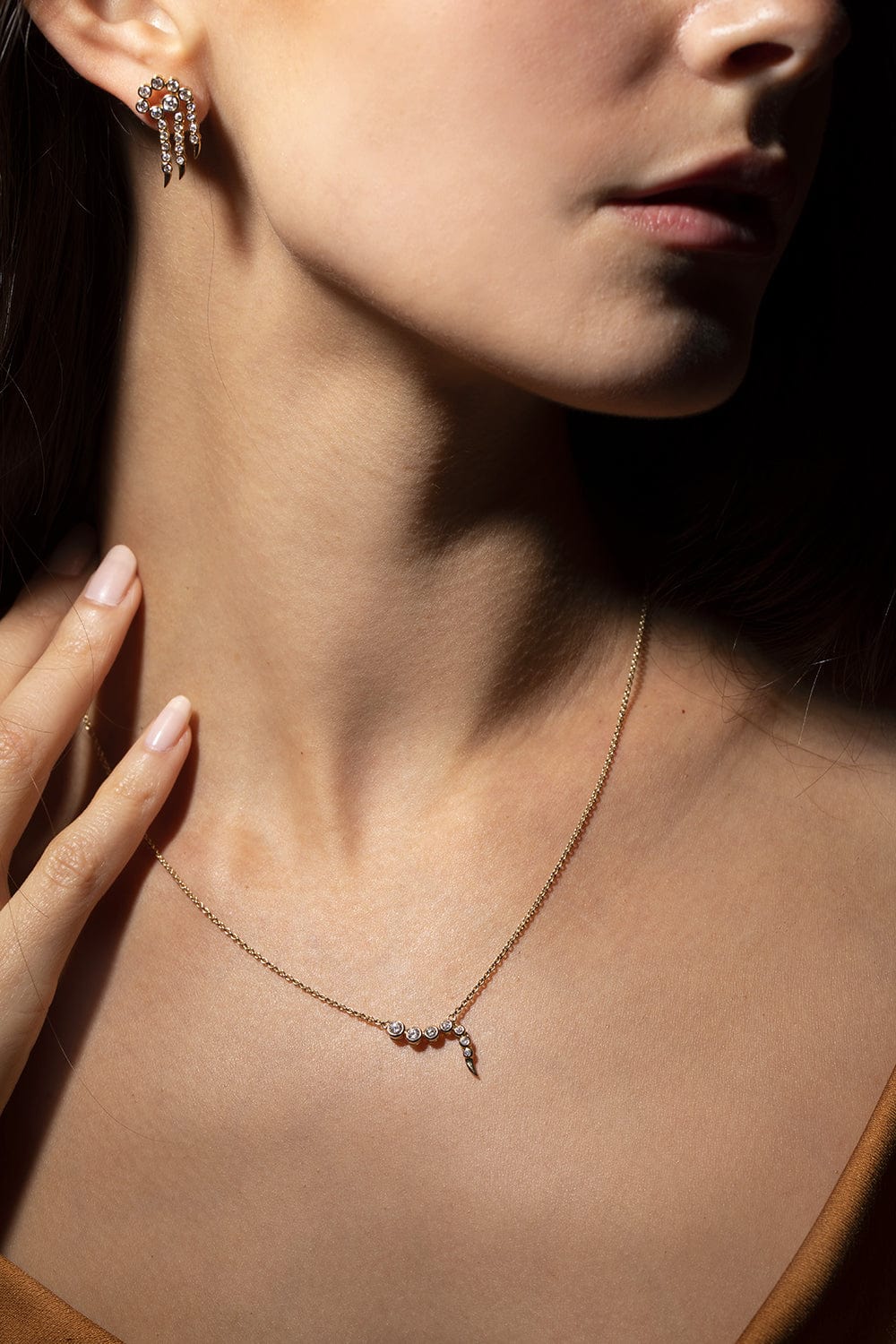 ONDYN-Delphina Necklace-YELLOW GOLD