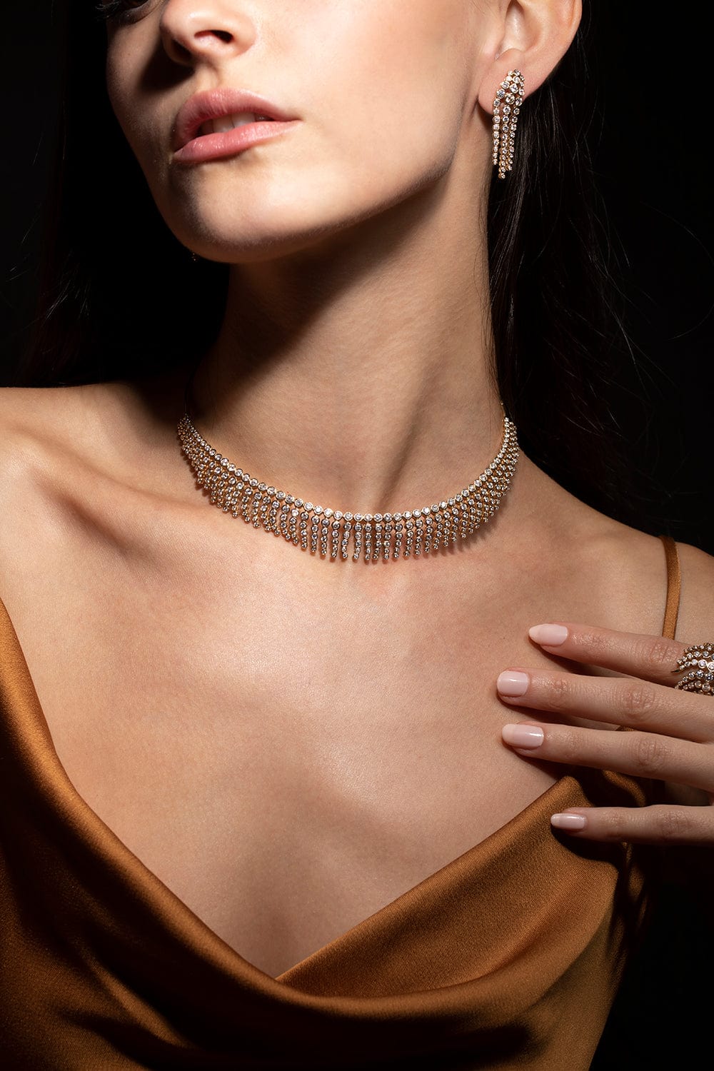 ONDYN-Frise Necklace-YELLOW GOLD