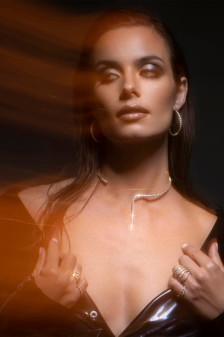 ONDYN-Imperial Wavelength Necklace-YELLOW GOLD