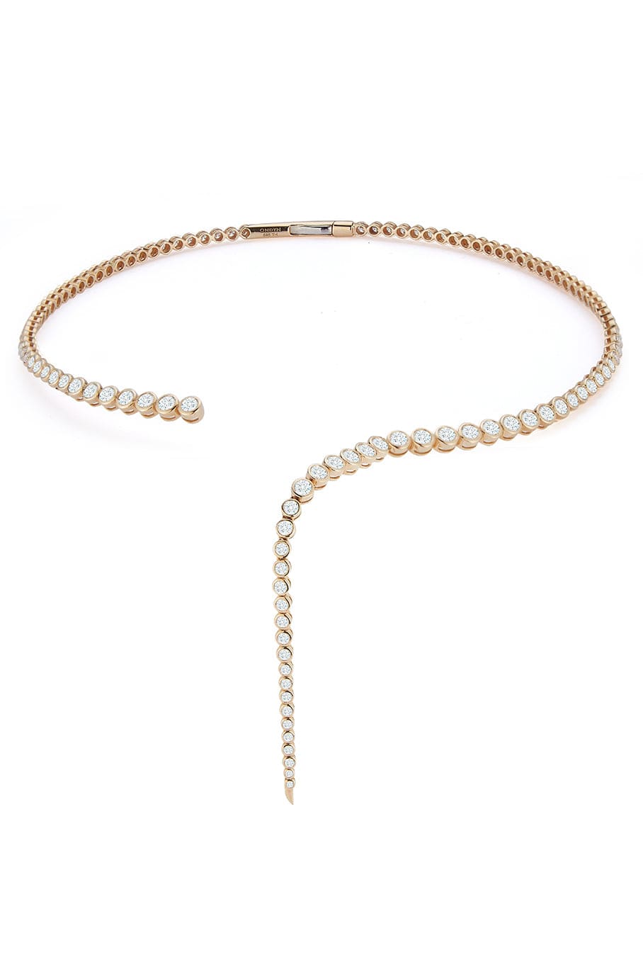 ONDYN-Imperial Wavelength Necklace-YELLOW GOLD