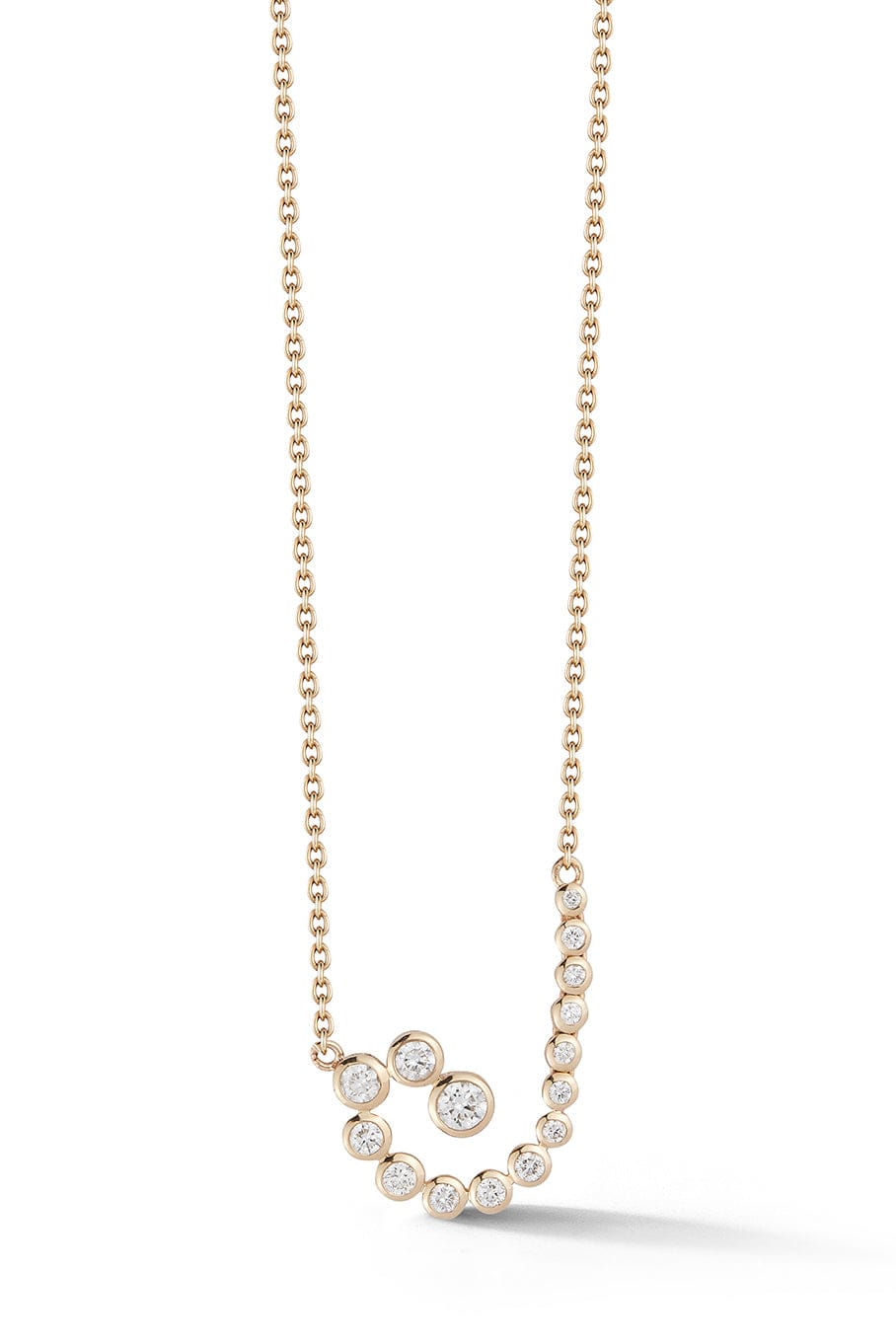 ONDYN-Small Spiralis Necklace-YELLOW GOLD