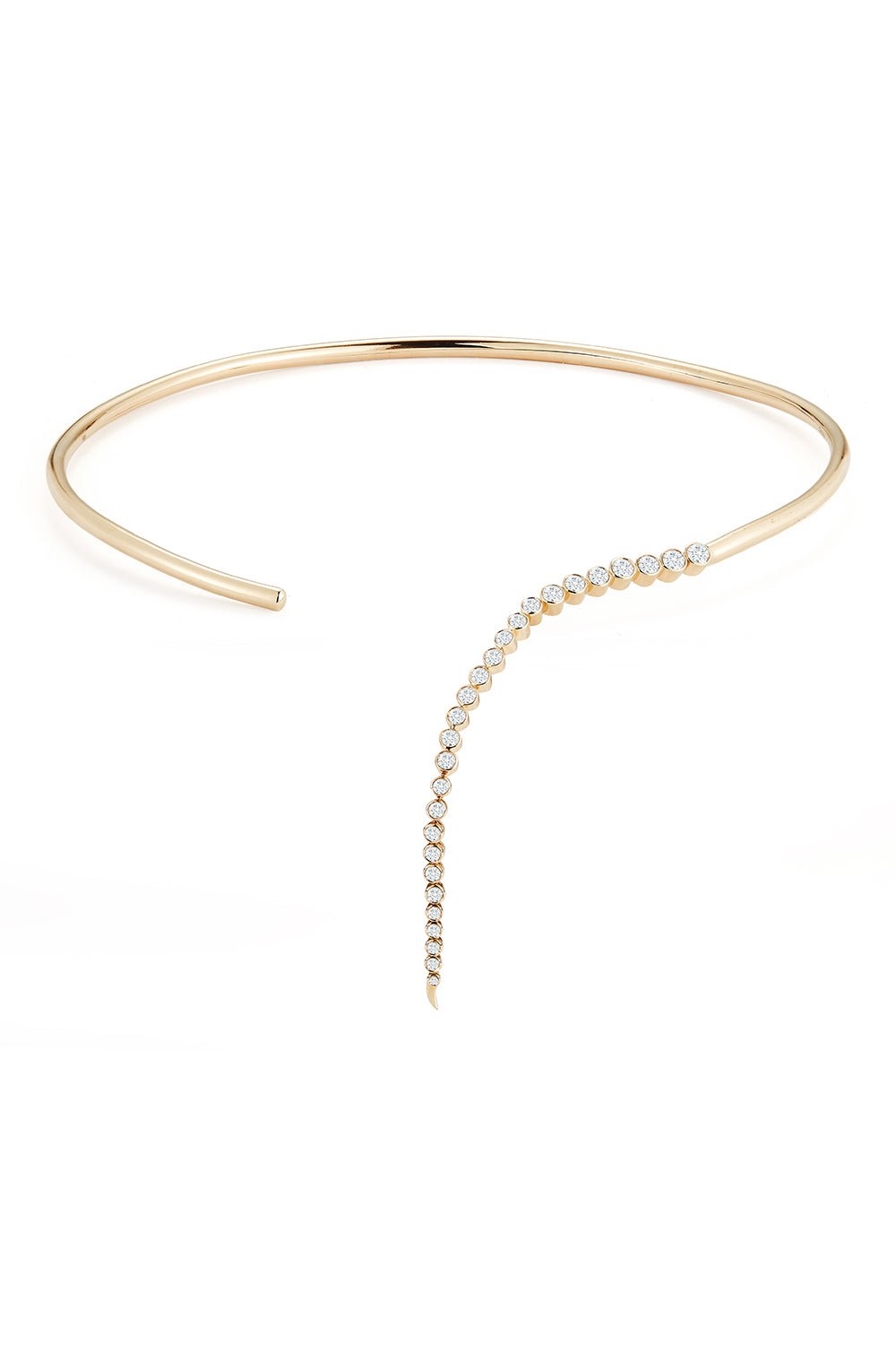 ONDYN-Wavelength Necklace-YELLOW GOLD