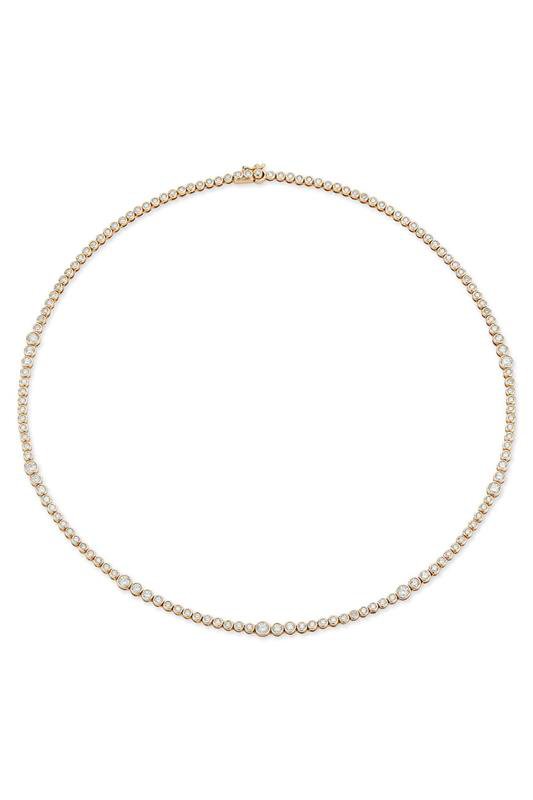 ONDYN-Rainsun Diamond Tennis Necklace-