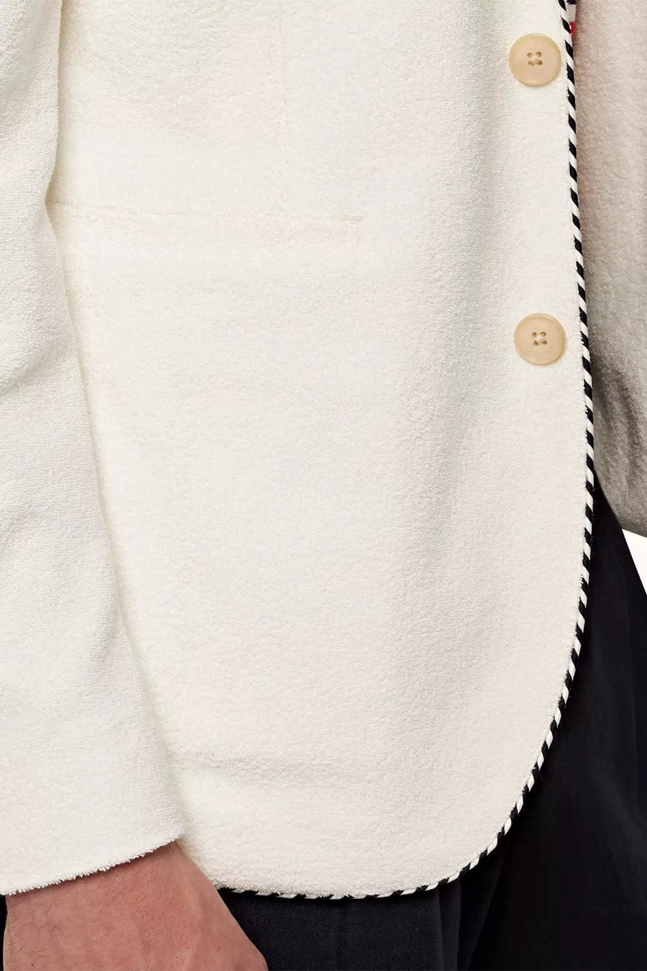 ORLEBAR BROWN-Edgar Stripe Piping Jacket-