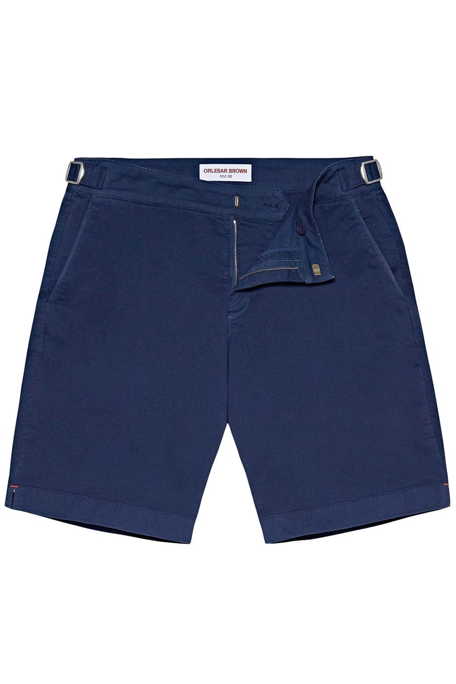 ORLEBAR BROWN-Blue Wash Longest-Length Dane Cotton Twill Shorts-