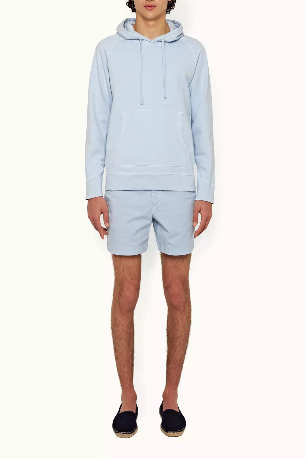 ORLEBAR BROWN-Dane ii Cotton Twill Short - Ice Blue-