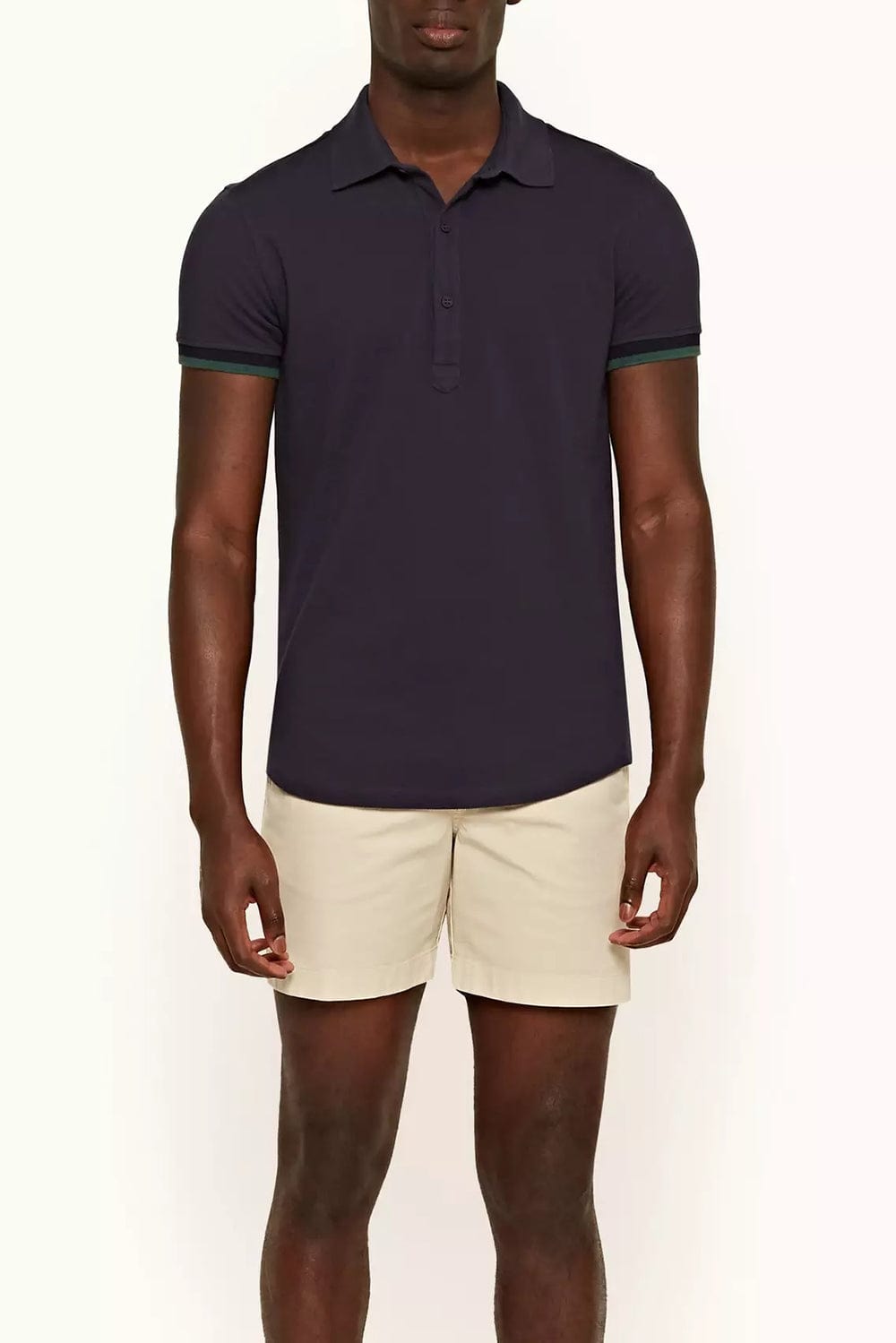 ORLEBAR BROWN-Dane II Cotton Twill Shorts - Oatmeal-