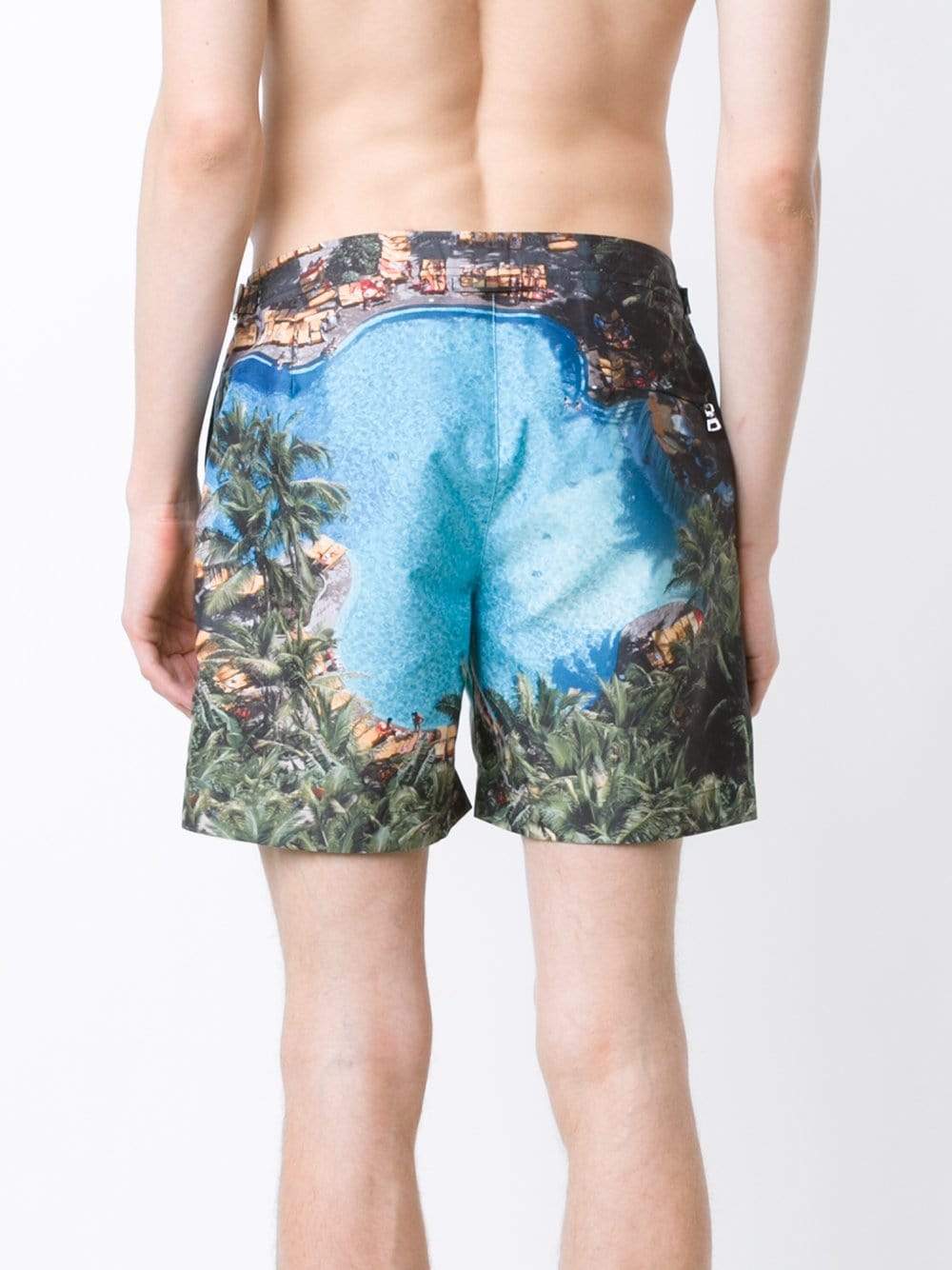 ORLEBAR BROWN-Bulldog Pool Mid-Length Swim Shorts-