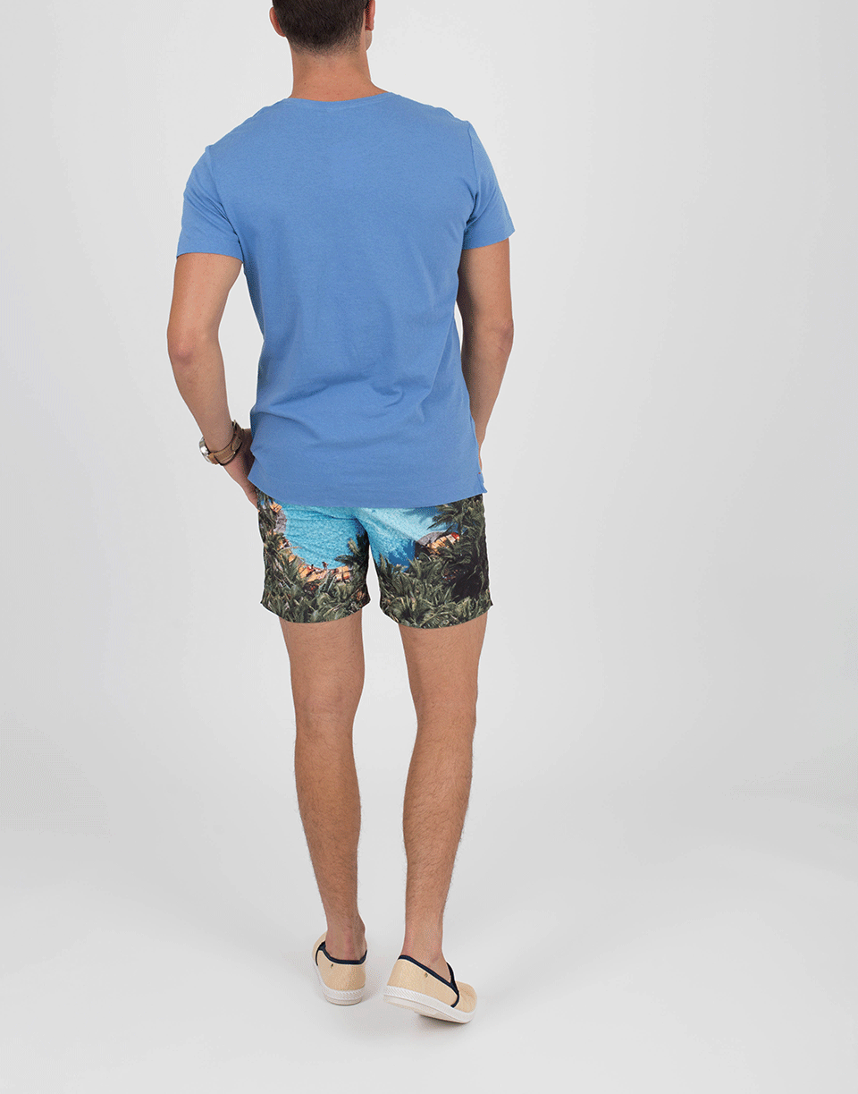 ORLEBAR BROWN-Bulldog Pool Mid-Length Swim Shorts-