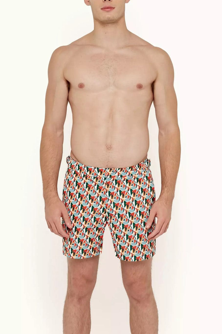 ORLEBAR BROWN-Bulldog Reuleaux Swim Short-
