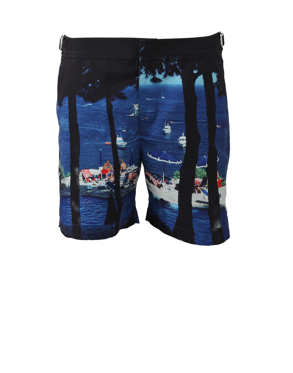 ORLEBAR BROWN-Bulldog Tuscan Mid-Length Swim Shorts-