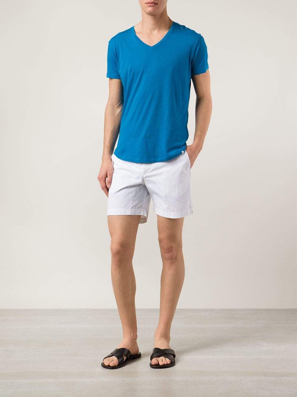 ORLEBAR BROWN-Bobby V-Neck T-Shirt-