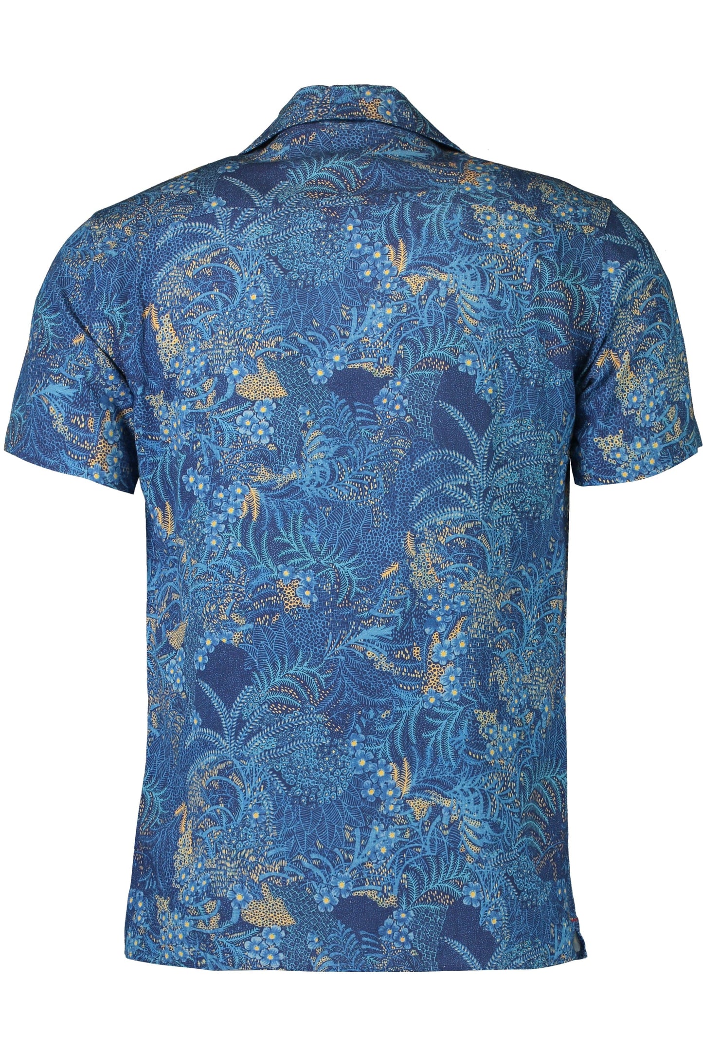 ORLEBAR BROWN-Tropic Nightfall Print Capri Collar Travis Shirt-