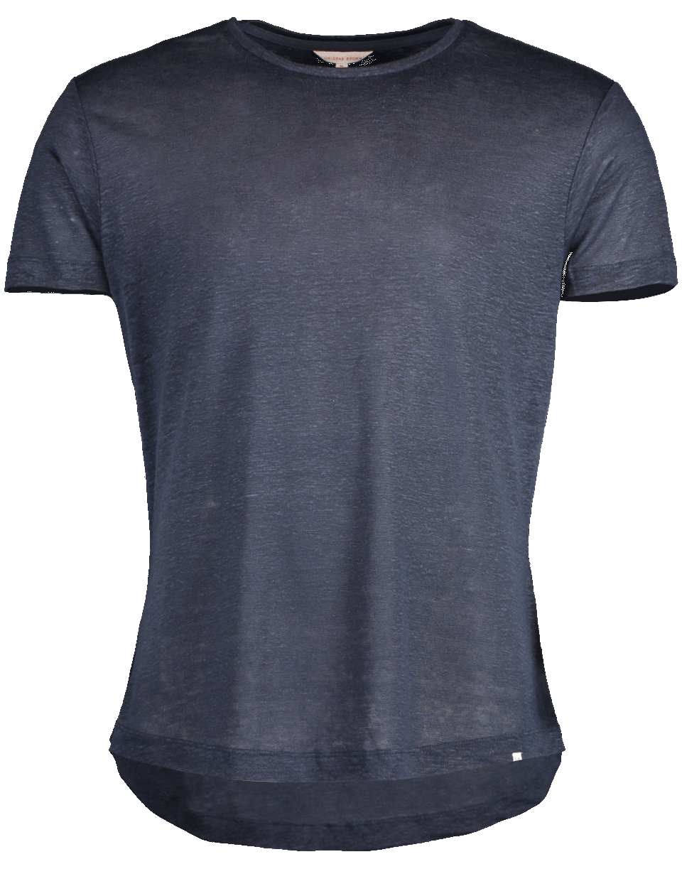 ORLEBAR BROWN-OB-T Linen T-Shirt-