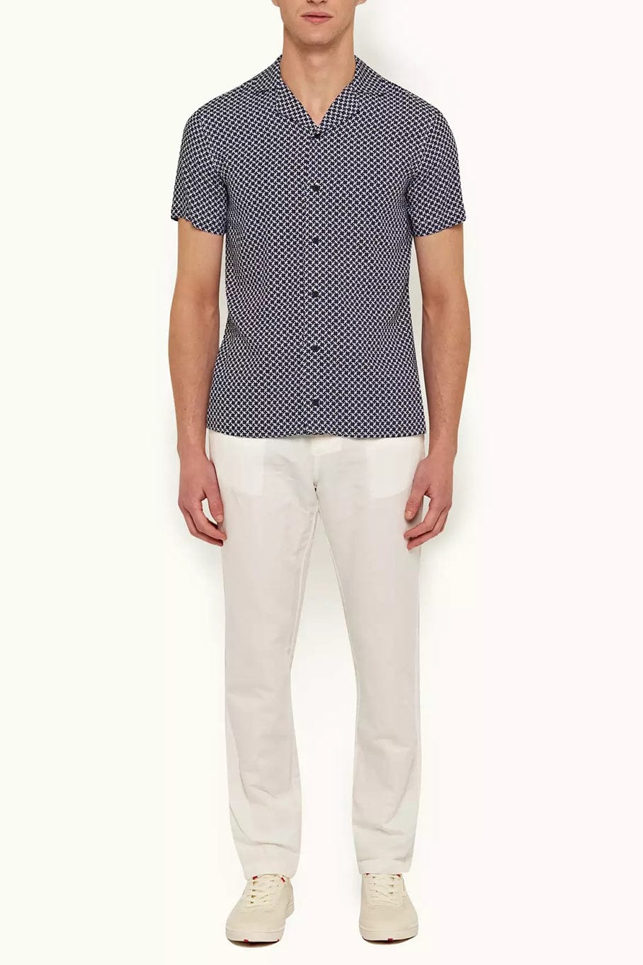 ORLEBAR BROWN-Travis Seglas Collar Shirt-