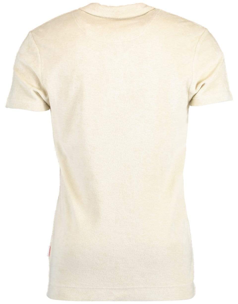 ORLEBAR BROWN-Terry Towelling Pebble Tailored Fit Polo Shirt-
