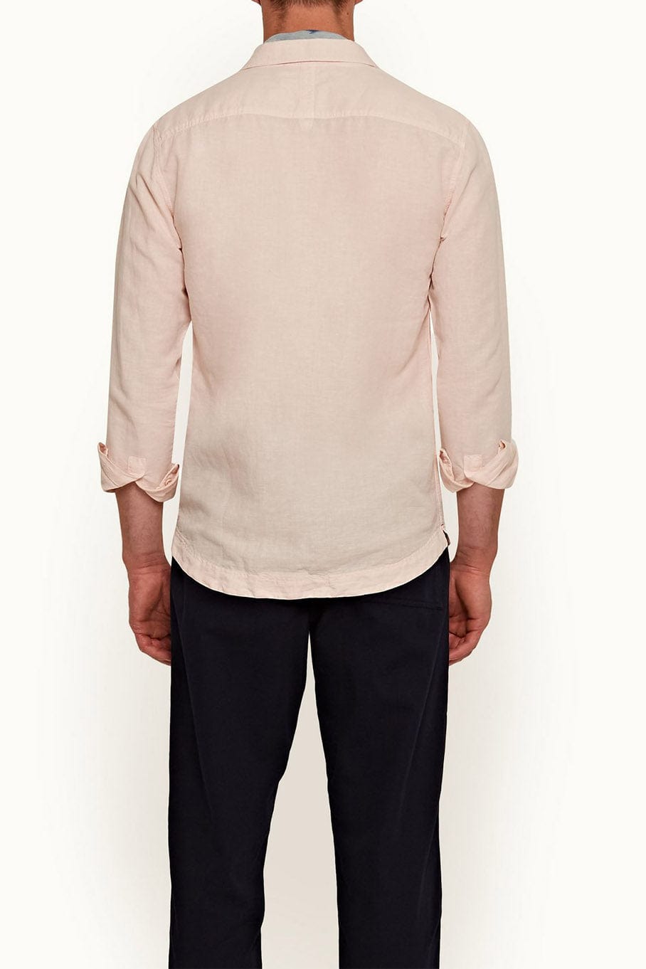 ORLEBAR BROWN-Giles Placket Long Sleeve Button Up Shirt-