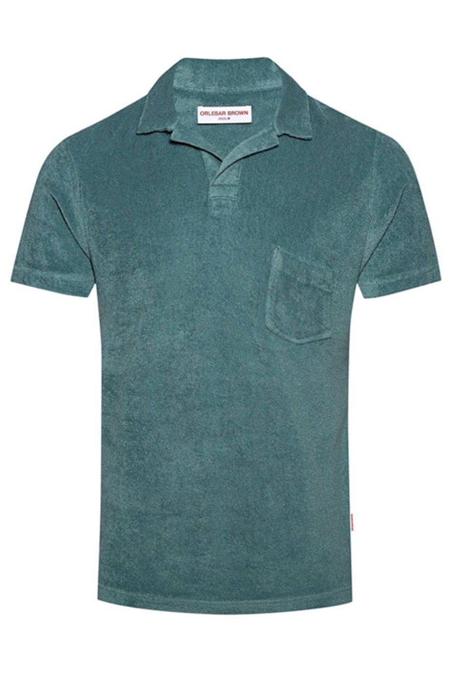 ORLEBAR BROWN-Sage Tailored Fit Terry Towelling Resort Polo Shirt-