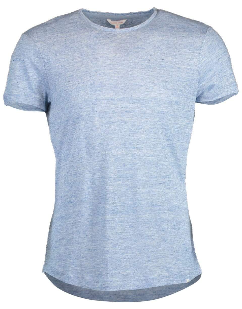 ORLEBAR BROWN-Sea Breeze OB-T Linen Melange T-Shirt-