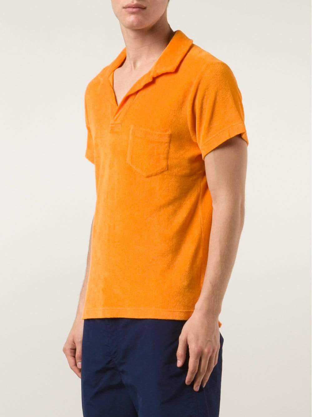 ORLEBAR BROWN-Terry Towelling Polo-