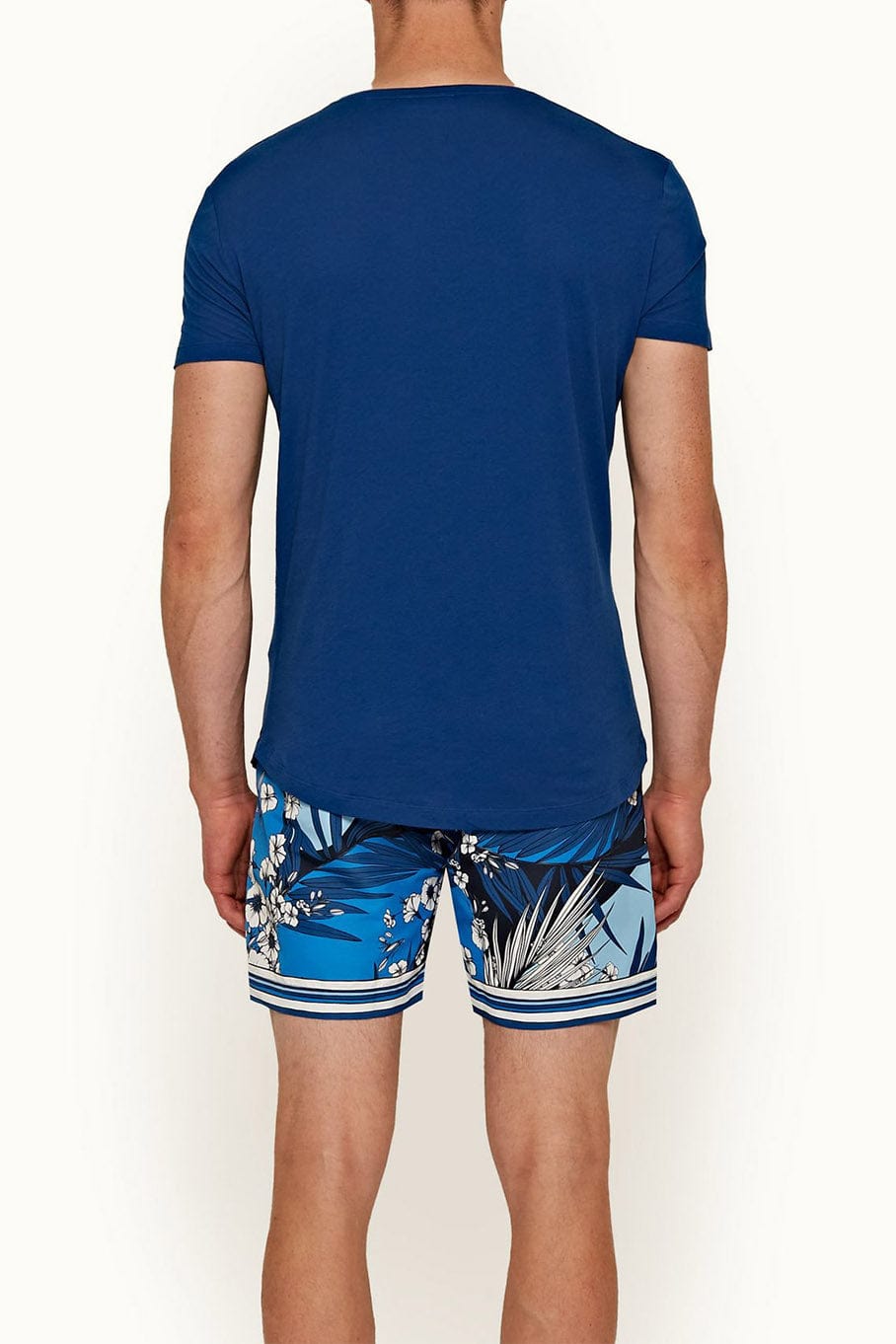 ORLEBAR BROWN-Round Neck T Shirt - Blue-