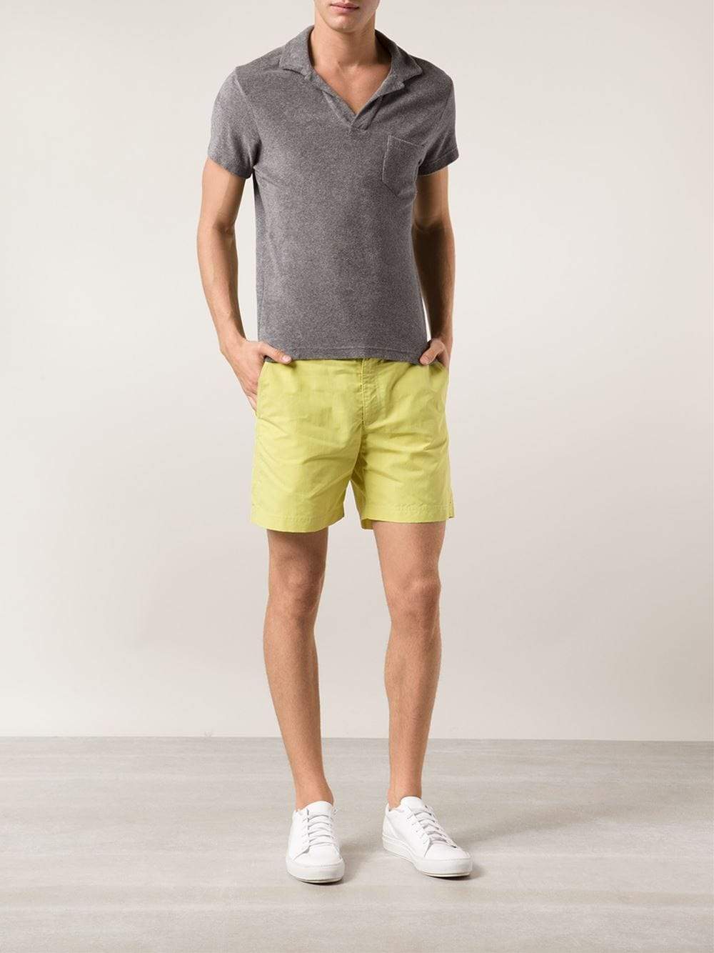 ORLEBAR BROWN-Terry Towelling Polo-