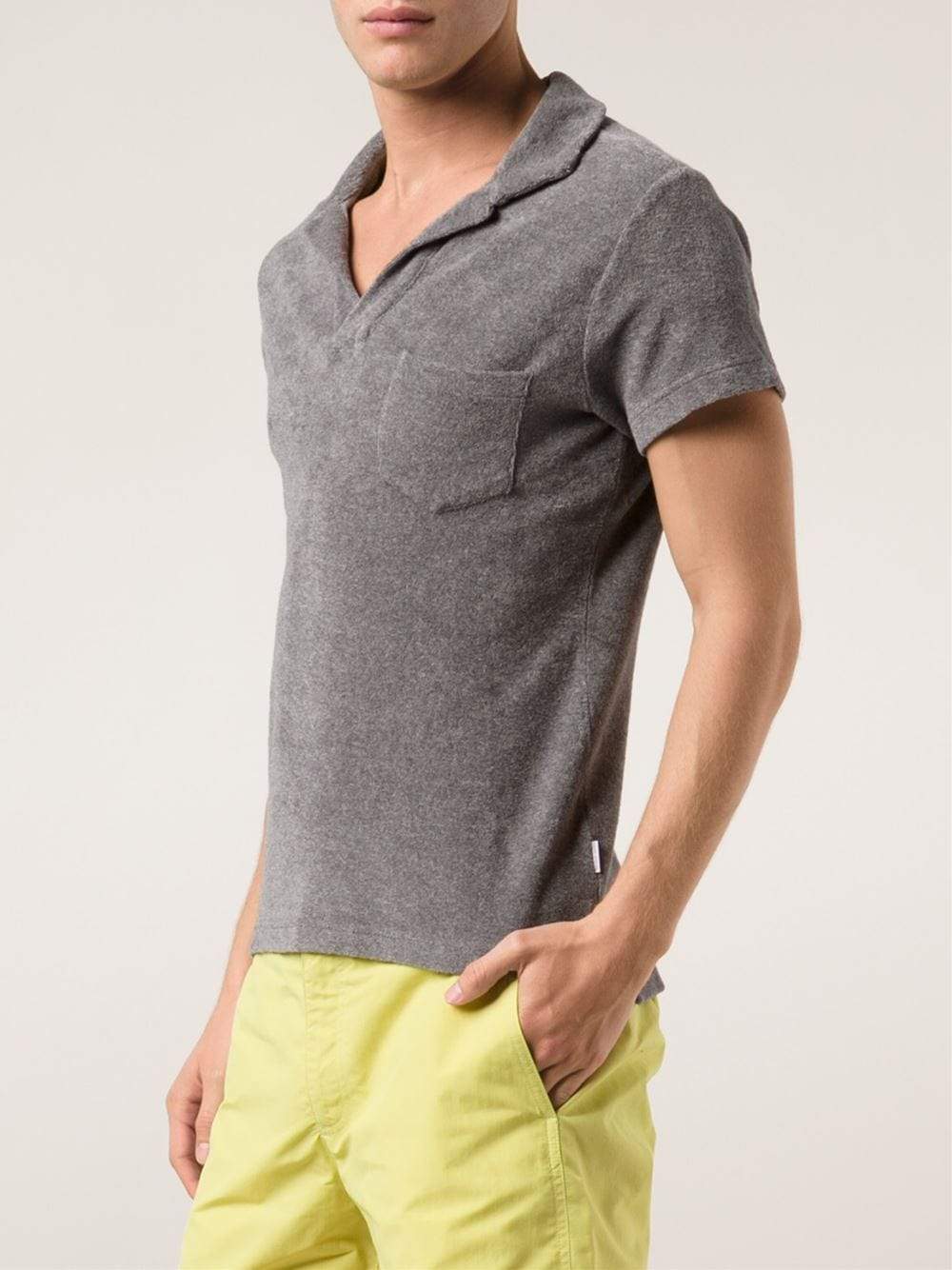 ORLEBAR BROWN-Terry Towelling Polo-