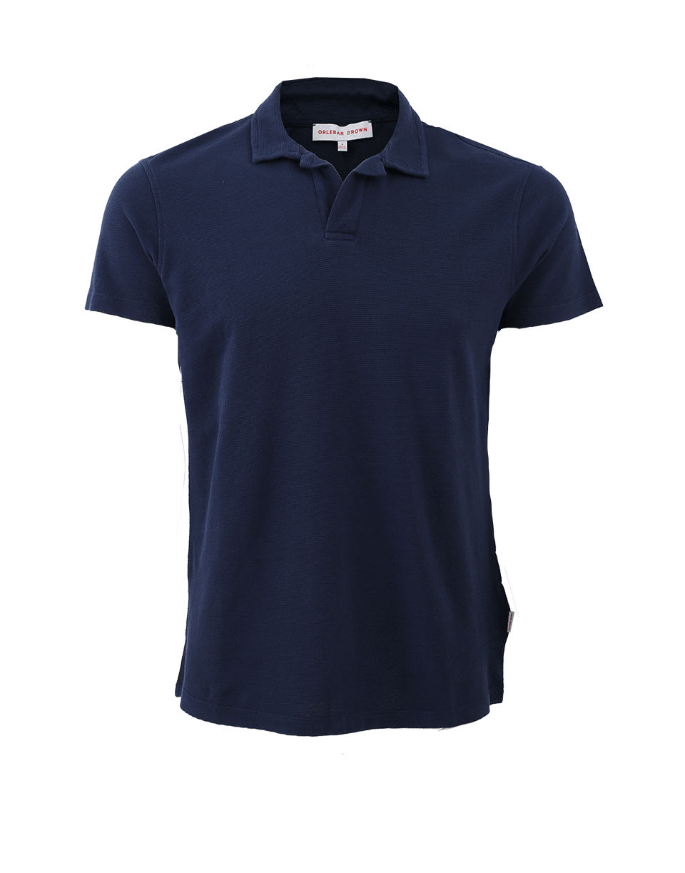ORLEBAR BROWN-Massey Airtex Polo-