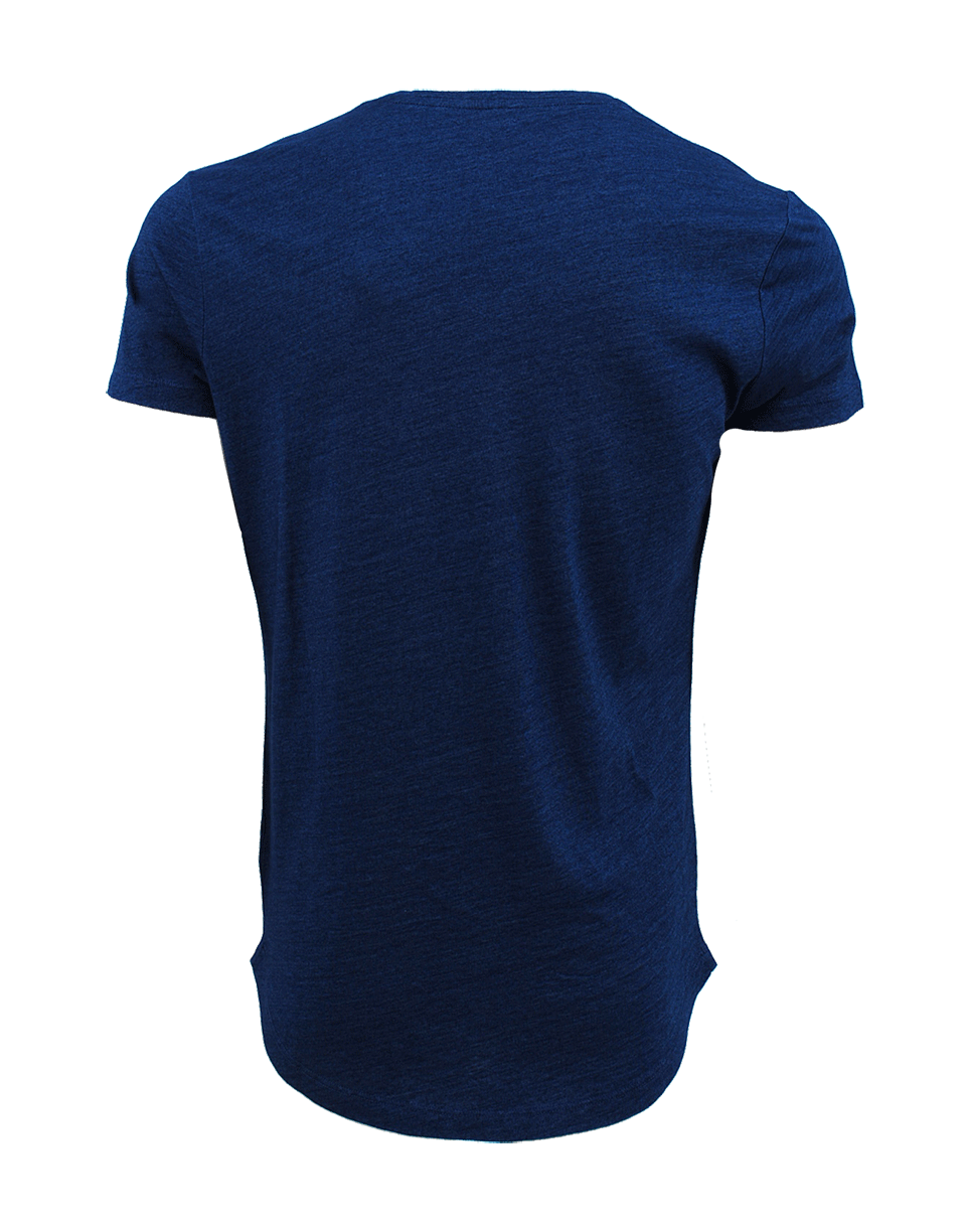 ORLEBAR BROWN-OB-V Navy Tailored Fit V-neck T-Shirt-