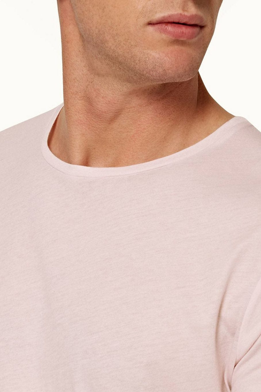 ORLEBAR BROWN-Round Neck T Shirt - Pink-