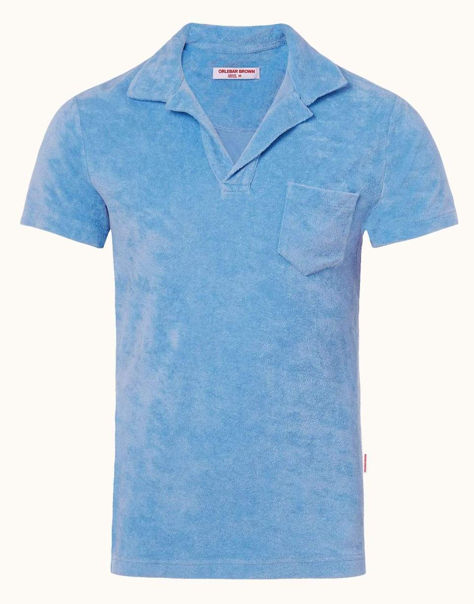 ORLEBAR BROWN-Towelling Terry Polo-