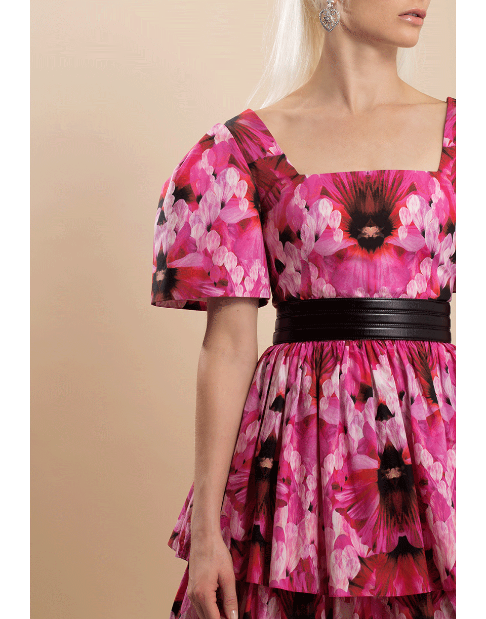 OSCAR DE LA RENTA-Triple Buckle Wide Belt-