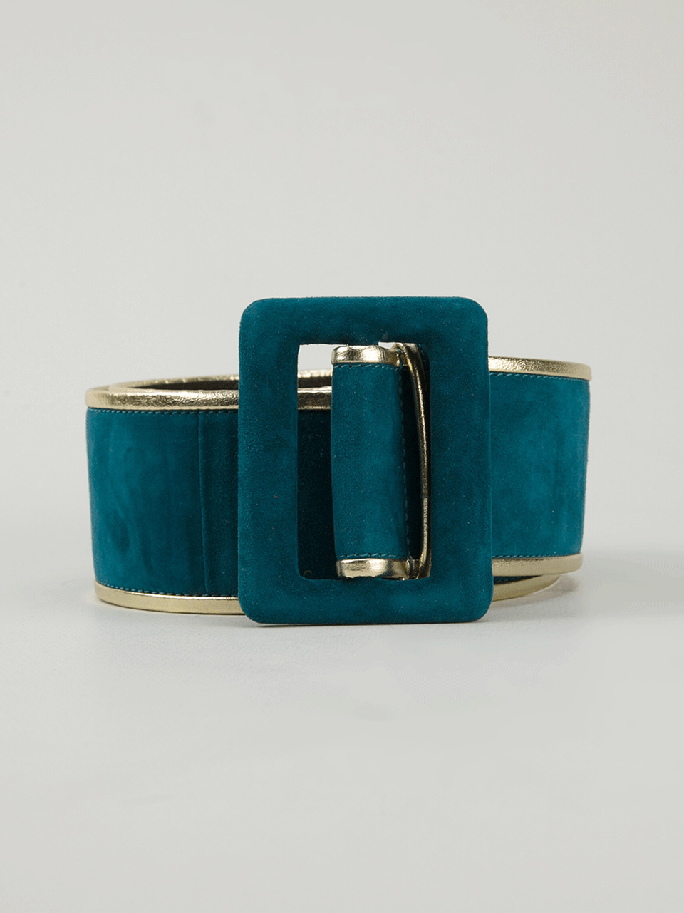 OSCAR DE LA RENTA-Rectangle Buckle Belt-